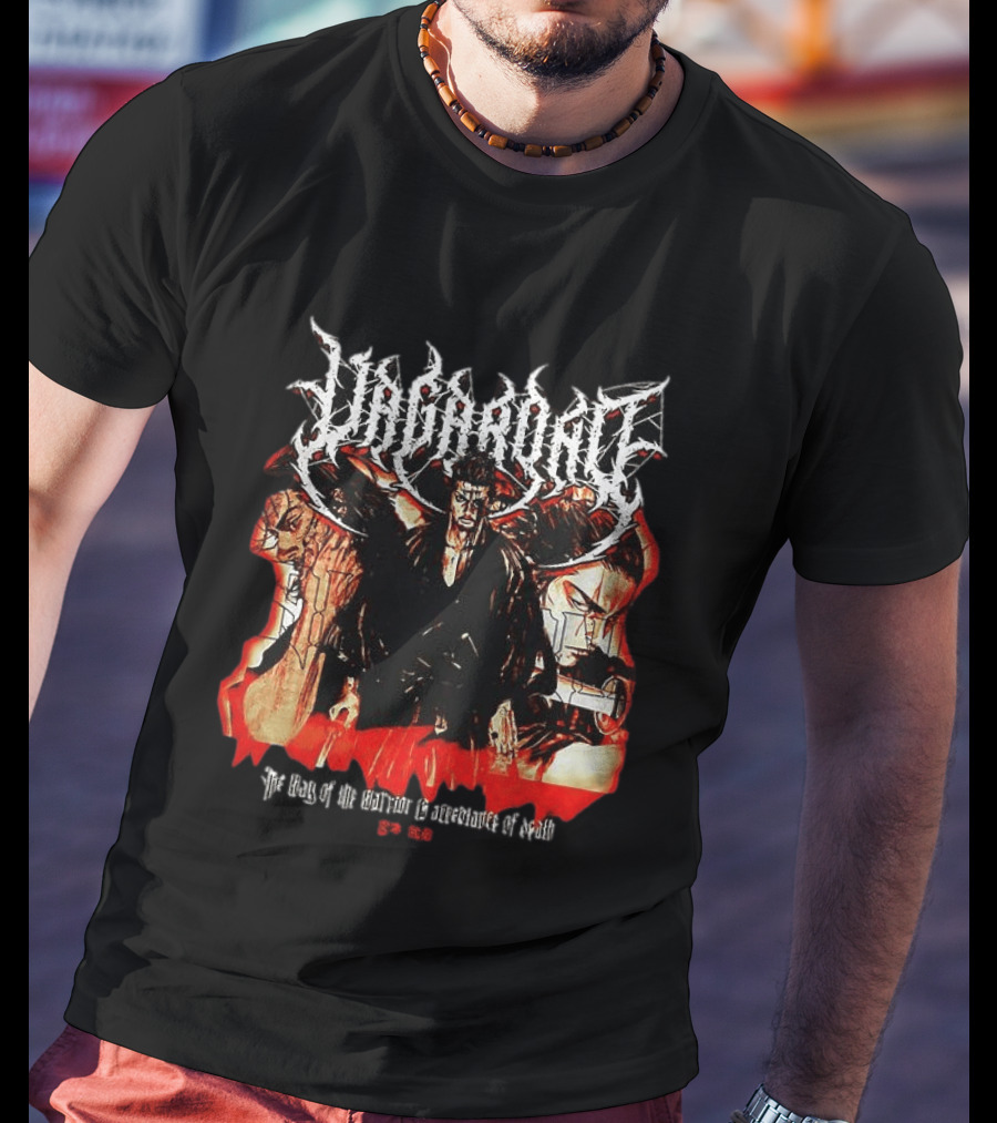 Vagabond Warrior Resolute Acceptance Of Death Manga T-Shirt