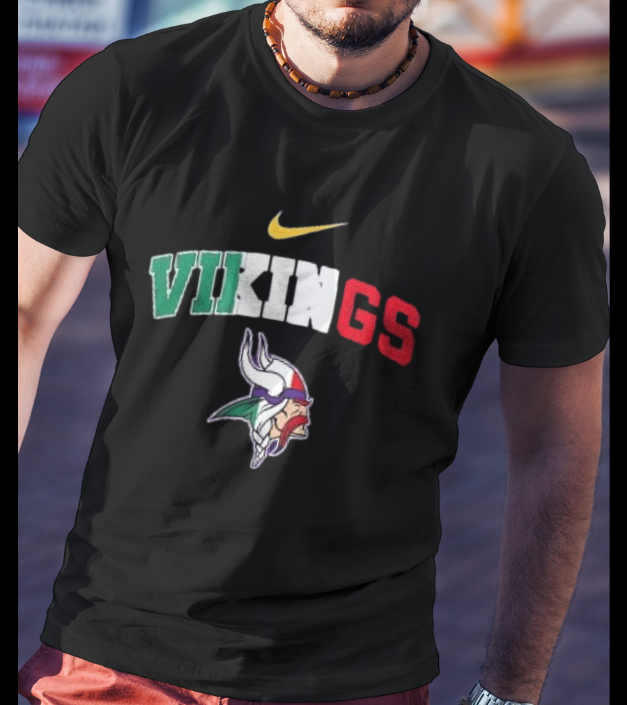 Minnesota Vikings Italia Nike Go Vikings T-Shirt
