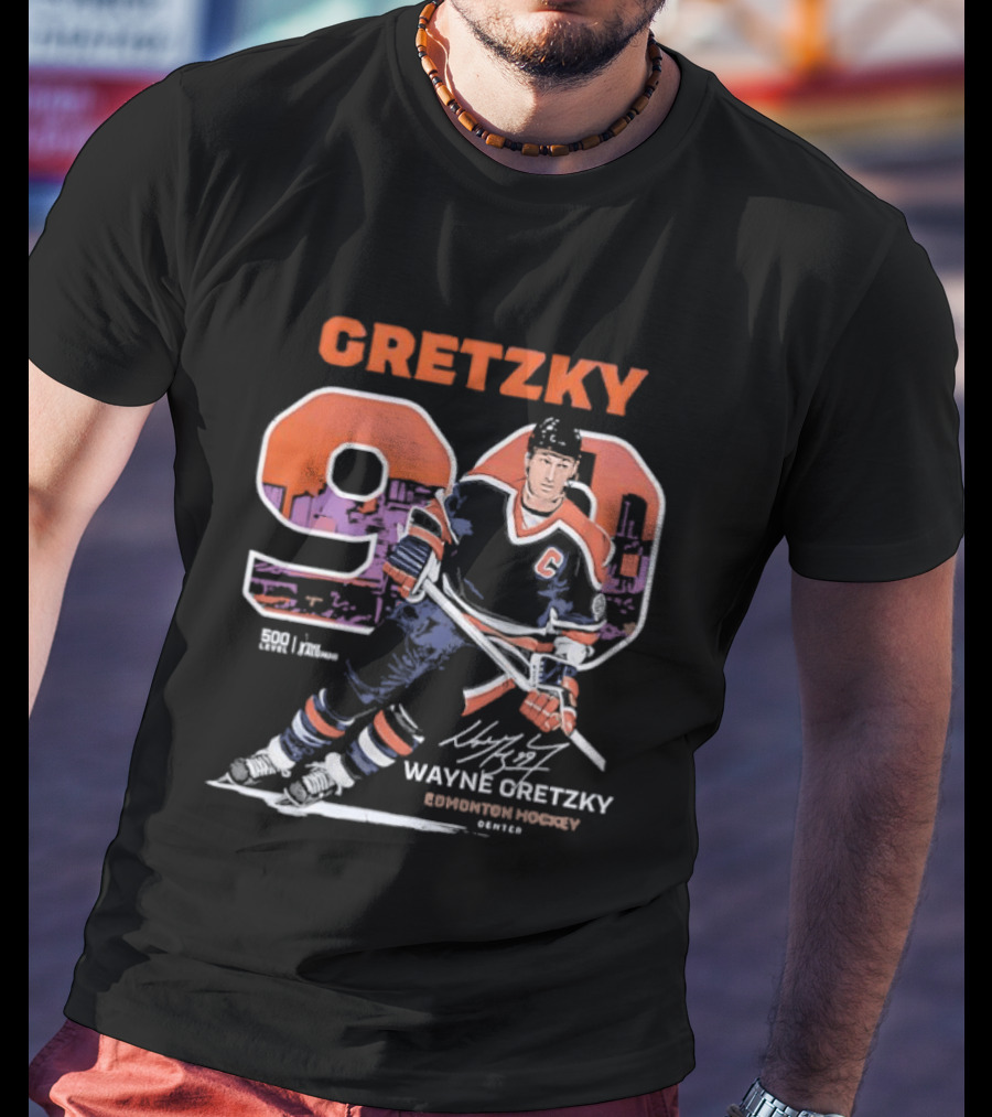 Wayne Gretzky 99 Edmonton Hockey T-Shirt