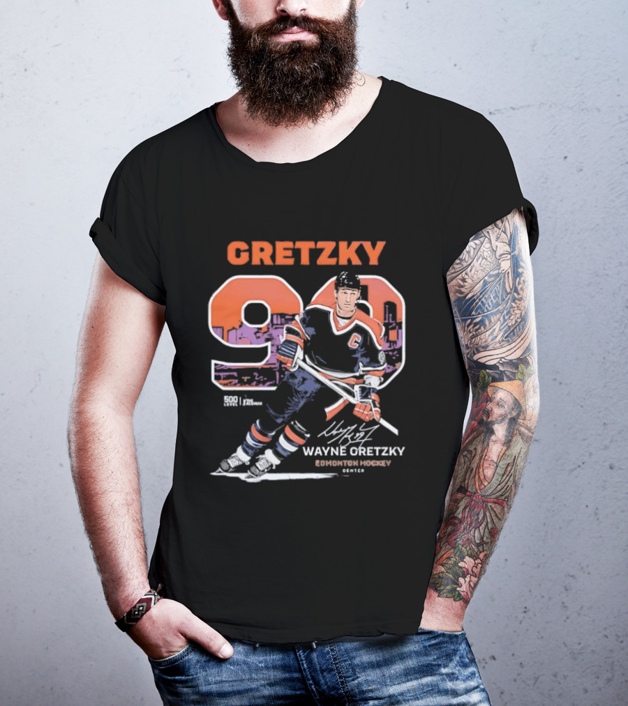 Wayne Gretzky 99 Edmonton Hockey T-Shirt
