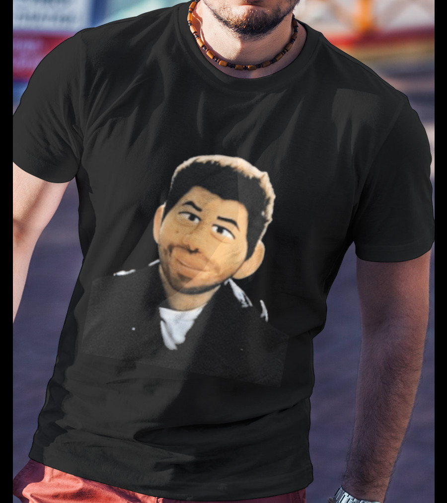 Nick Jonas J.N. Puppet Caricature T-Shirt