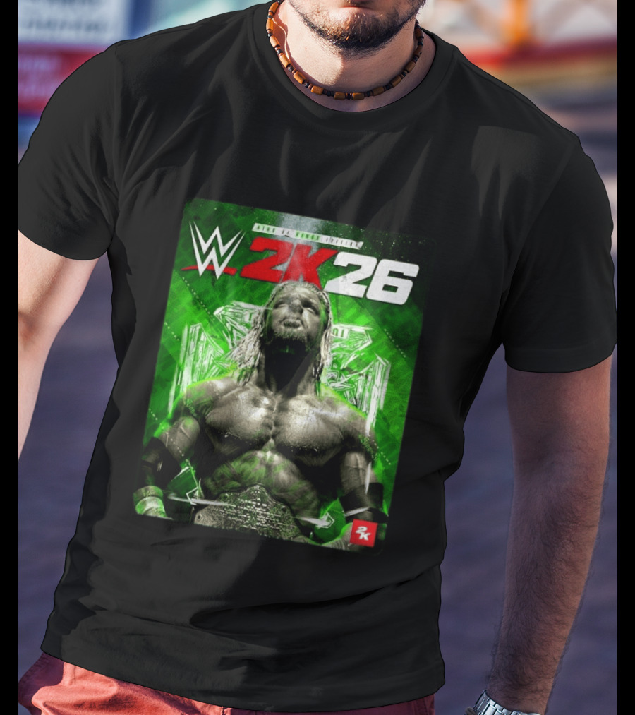 WWE 2K26 Triple H King Of Kings Edition T-Shirt