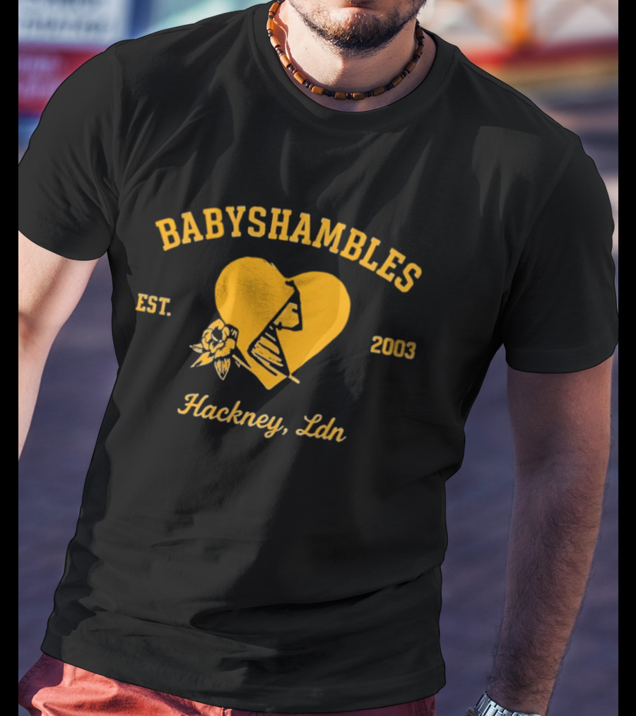 Babyshambles Est 2003 Hackney Ldn Heart T-Shirt