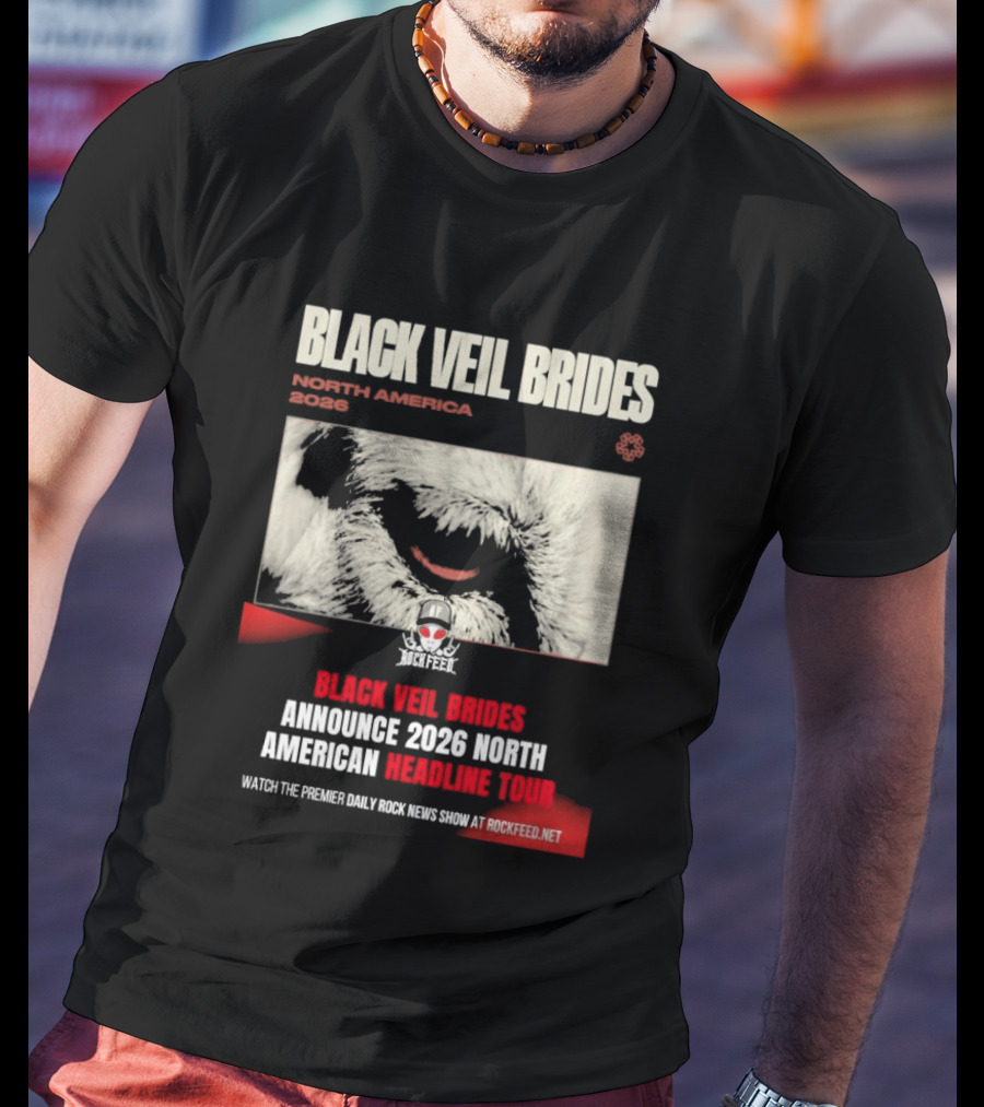 Black Veil Brides Announce 2026 North American Endless Tour Dates T-Shirt