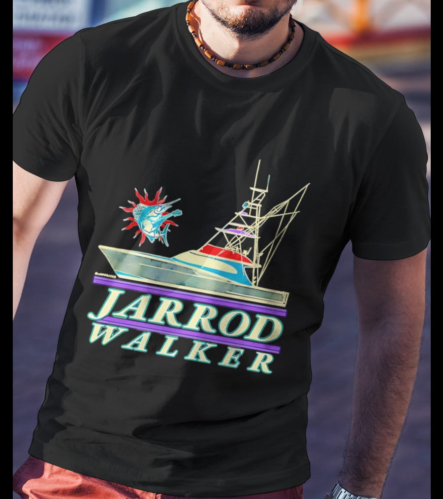 Jarrod Walker Marlin Sportfish Boat T-Shirt