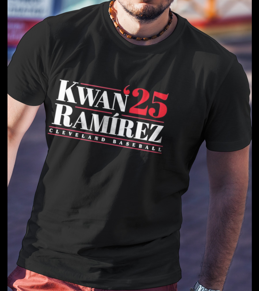 Kwan Ramírez '25 Cleveland Baseball T-Shirt
