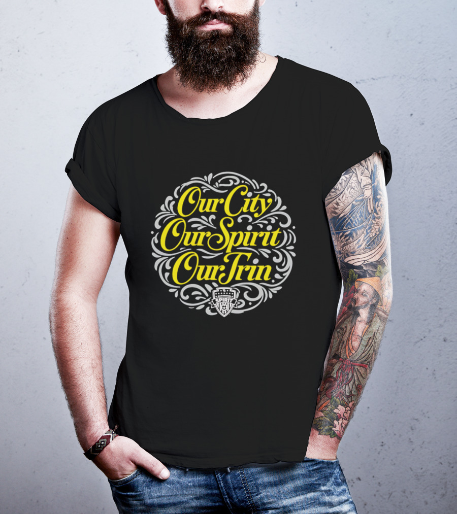 Our City Our Spirit Our Trin Washington Spirit T-Shirt
