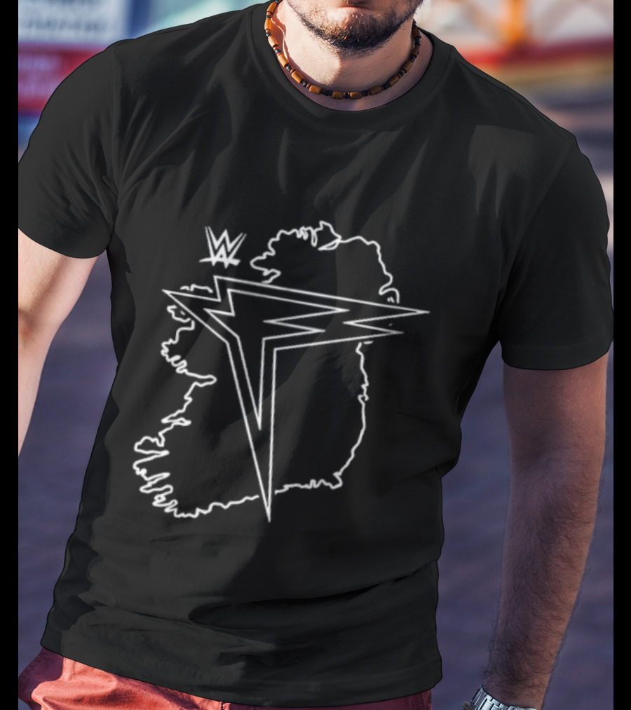 WWE Balor Country Ireland Map T-Shirt
