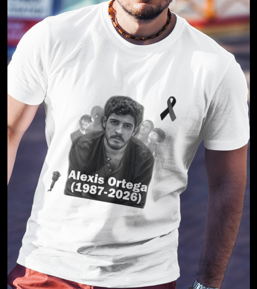 Rip Alexis Ortega Dead Voice Of Spider Man T-Shirt