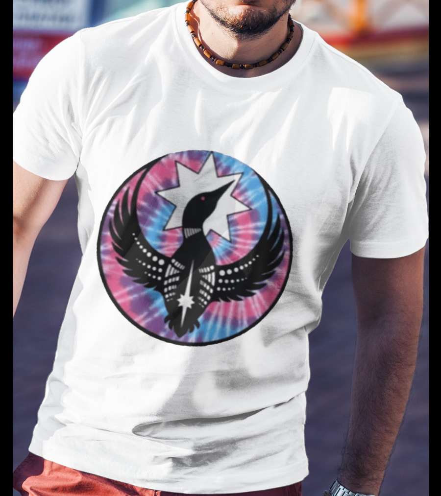 Rebel Alliance Loon Star Tie Dye Circle T-Shirt