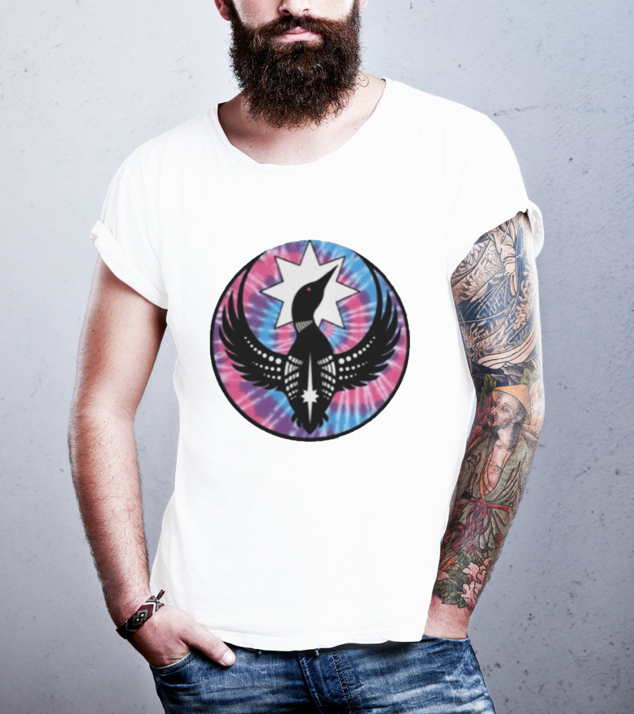 Rebel Alliance Loon Star Tie Dye Circle T-Shirt