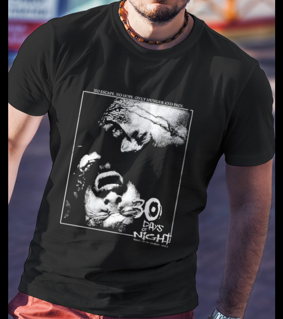 30 Days Of Night No Escape No Hope Only Hunger And Pain Graphic Novel Horror T-Shirt