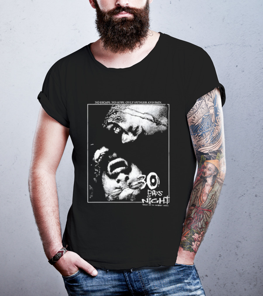 30 Days Of Night No Escape No Hope Only Hunger And Pain Graphic Novel Horror T-Shirt
