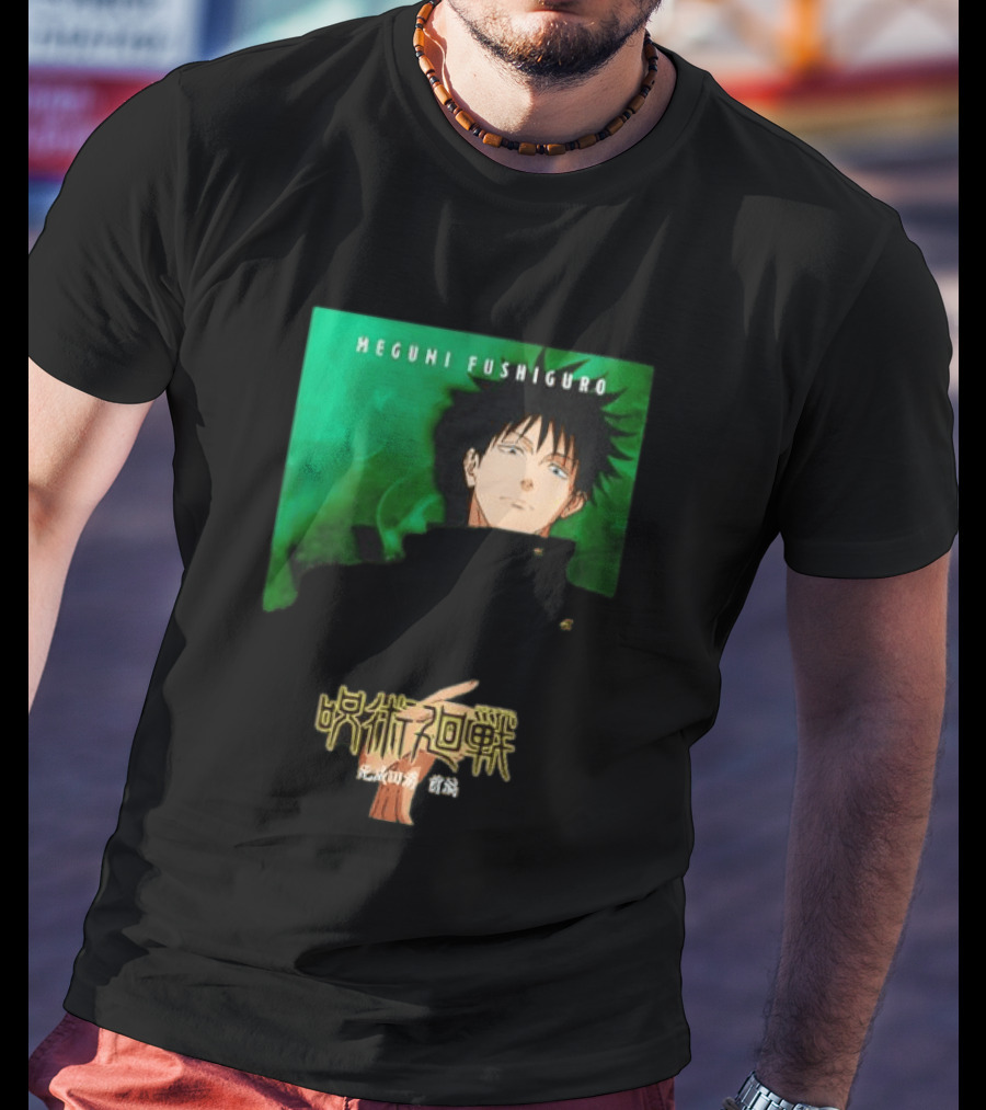 Jujutsu Kaisen Megumi Fushiguro The Culling Game Arc Season 3 T-Shirt