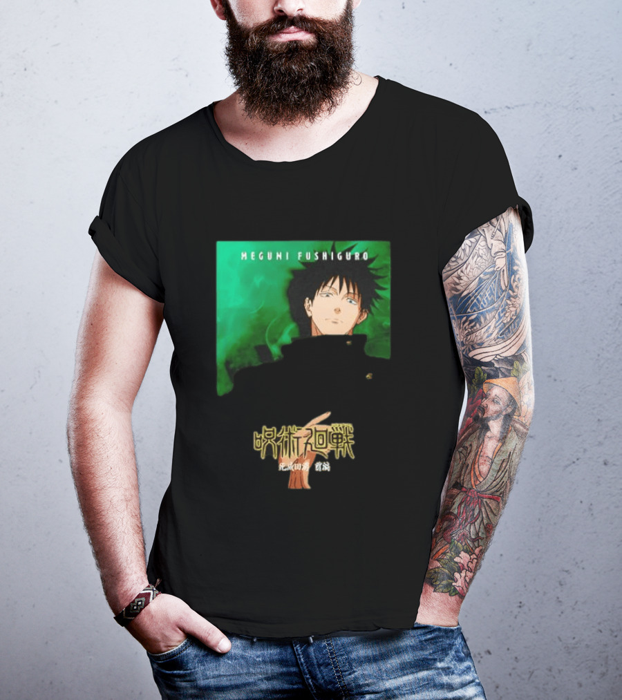 Jujutsu Kaisen Megumi Fushiguro The Culling Game Arc Season 3 T-Shirt