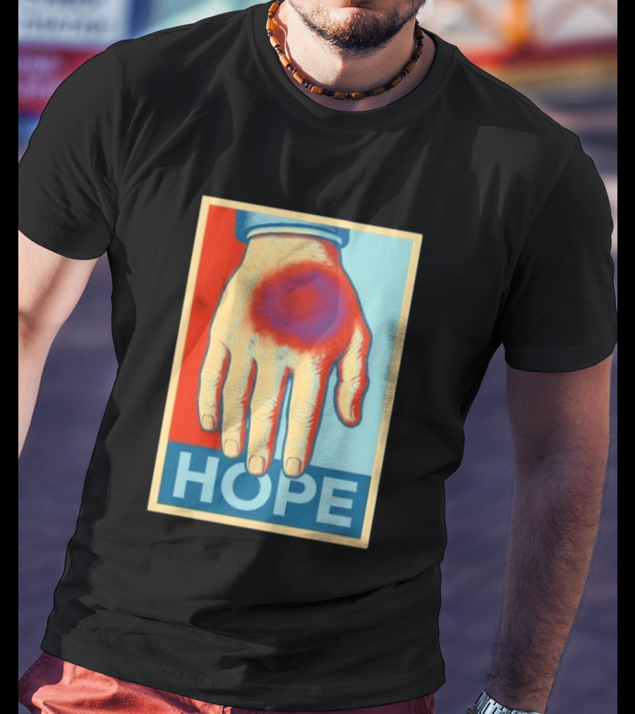 Trump Hope Hand Pop Art Style Springs Eternal T-Shirt