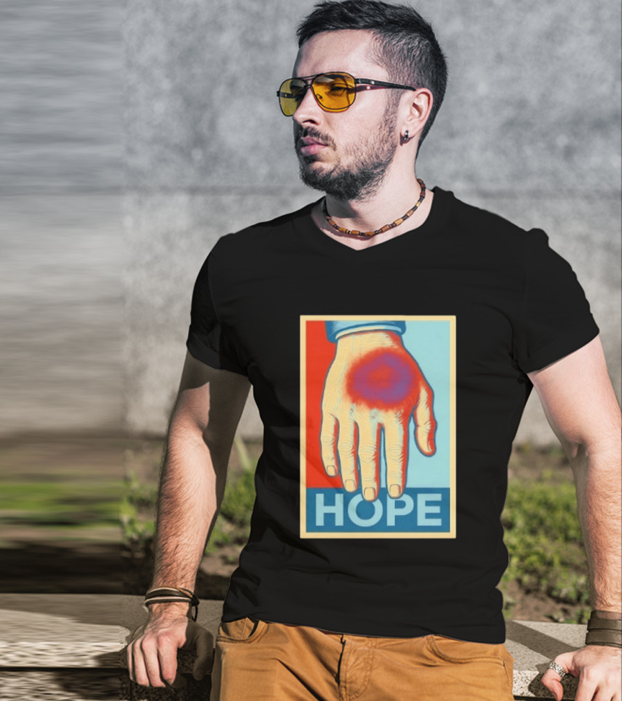 Trump Hope Hand Pop Art Style Springs Eternal T-Shirt