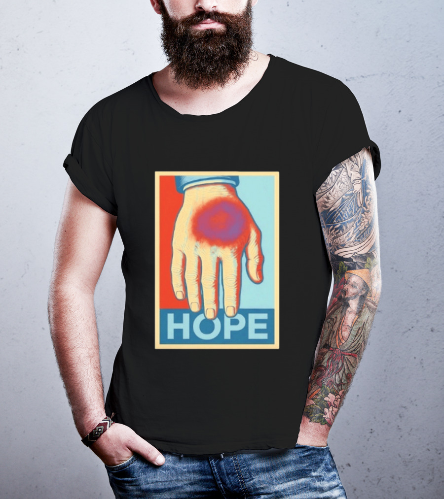Trump Hope Hand Pop Art Style Springs Eternal T-Shirt