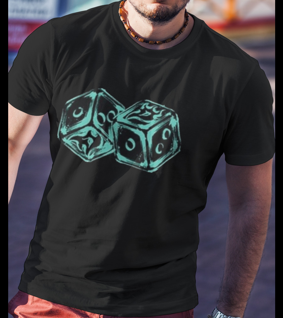 End In Pain Crown Of Lies Two Sides Dice T-Shirt