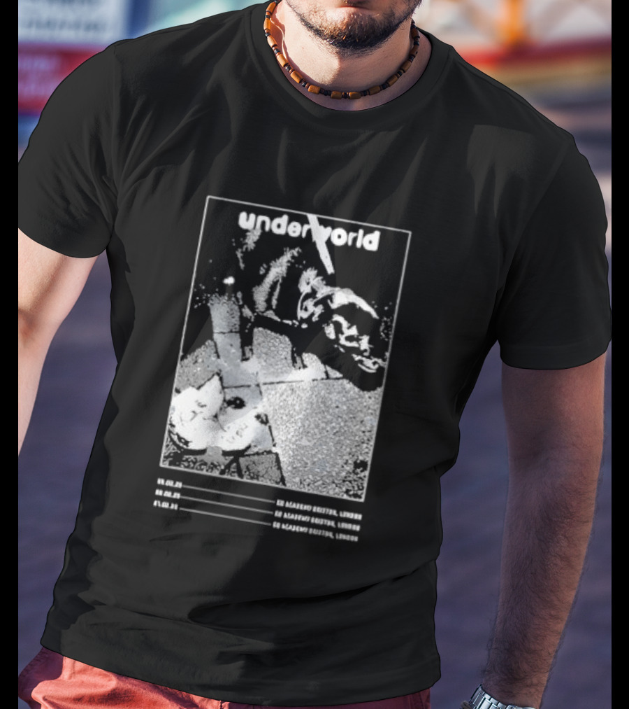 Underworld 2026 Tour Dates Event T-Shirt