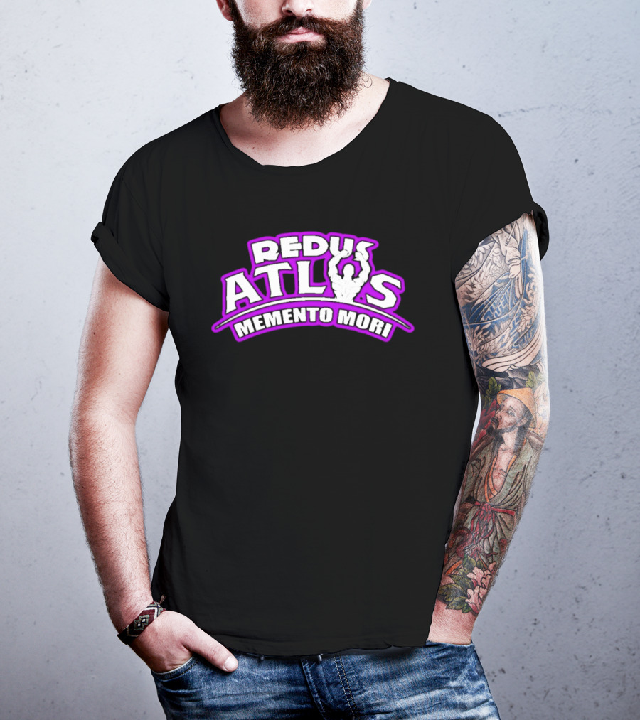 Redus Atlas Memento Mori Classic Logos T-Shirt