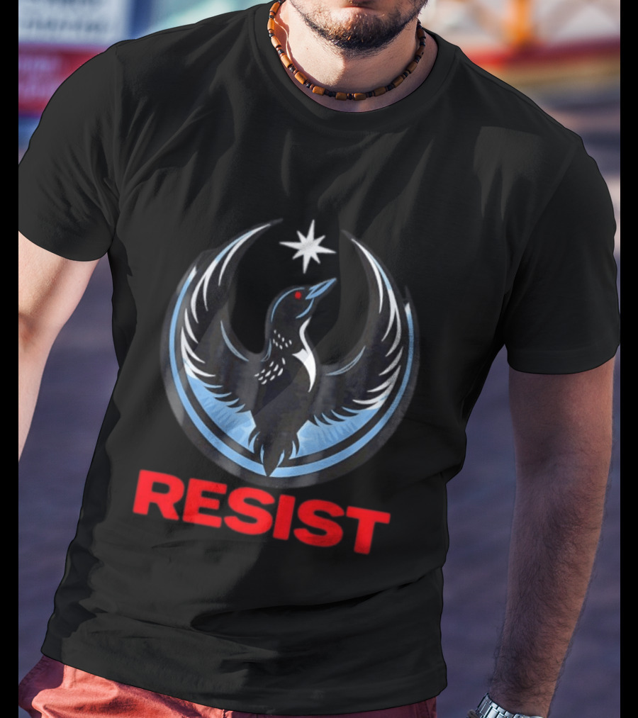 Minnesota Rebel Resist Loon Star T-Shirt