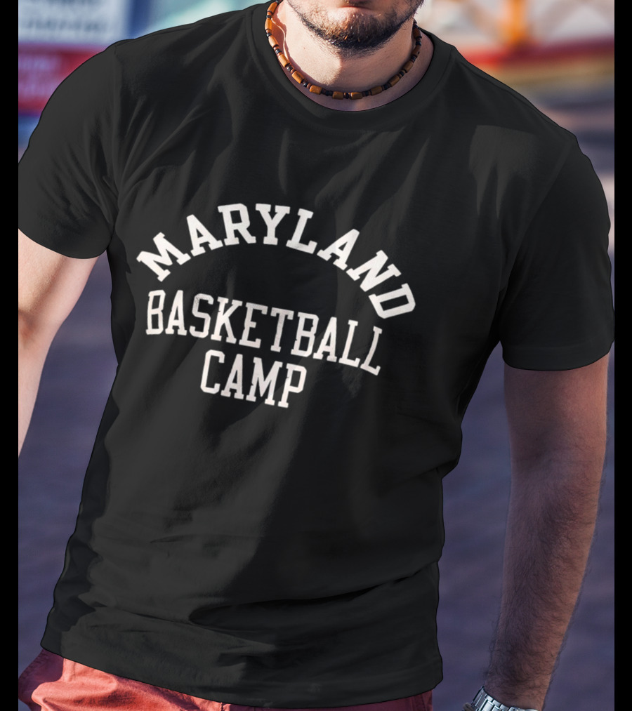 Maryland Basketball Camp Rose T-Shirt