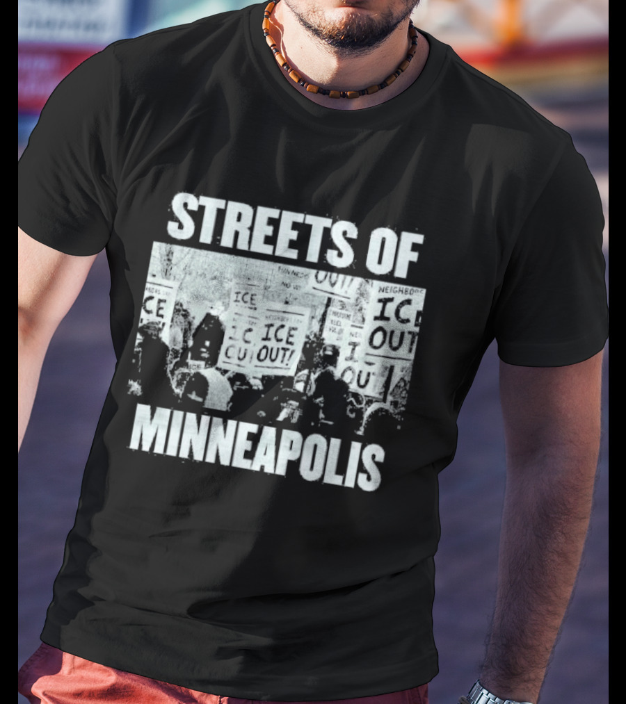 Streets Of Minneapolis Protest Signs And Crowd T-Shirt