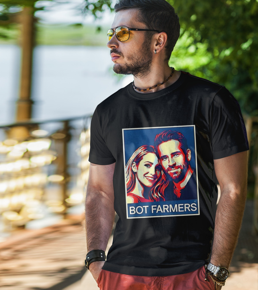 BOT FARMERS Hope Obama T-Shirt