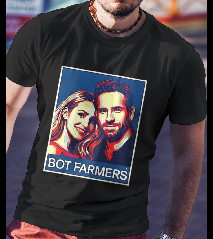 BOT FARMERS Hope Obama T-Shirt