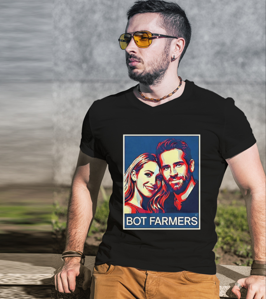 BOT FARMERS Hope Obama T-Shirt