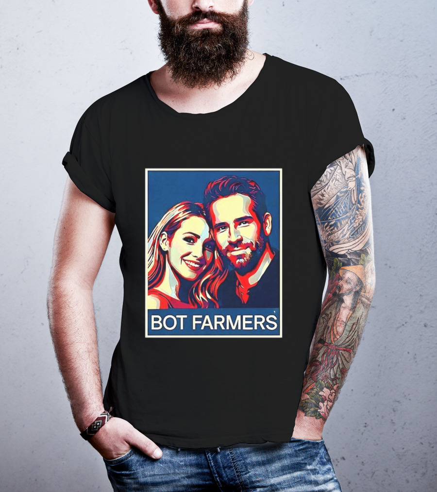 BOT FARMERS Hope Obama T-Shirt