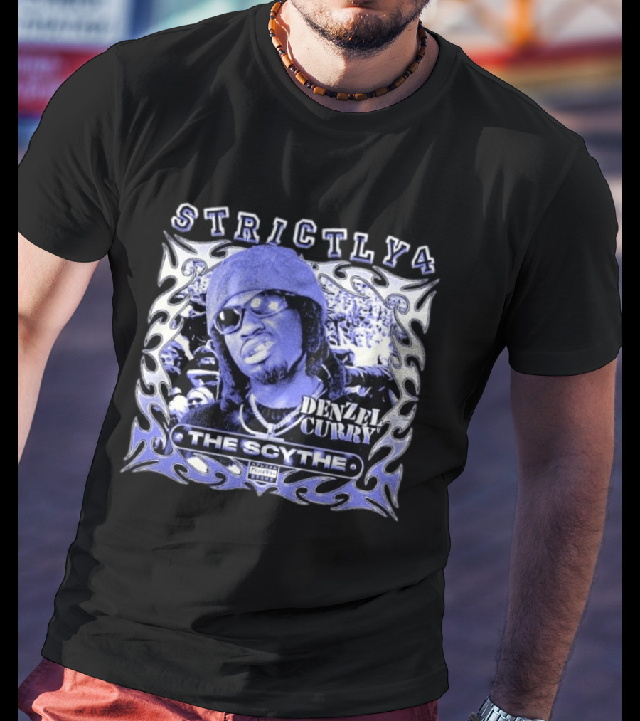 Denzel Curry Strictly 4 The Scythe Album Cover T-Shirt