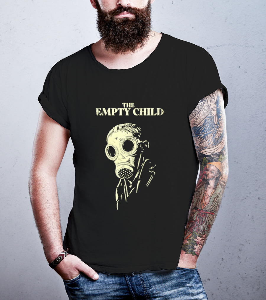 The Empty Child Doctor Who Gas Mask Image T-Shirt