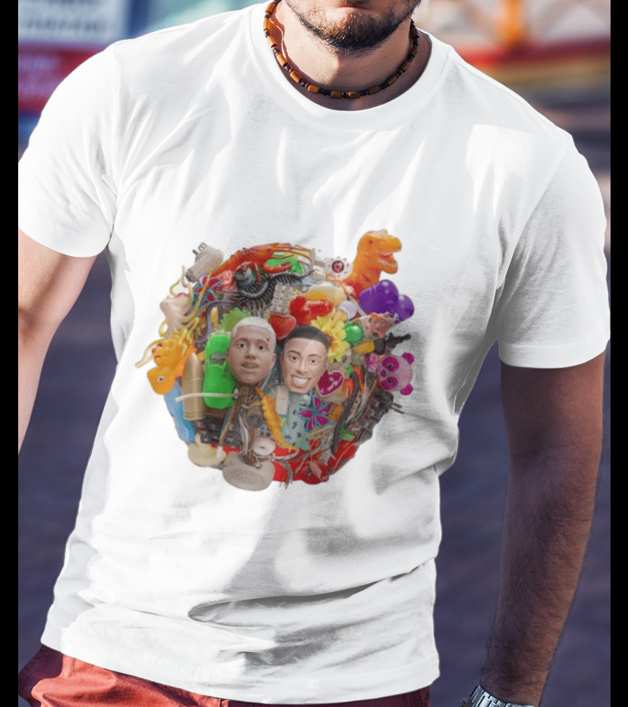 Camiseta Colapso Global TETO WIU Eclectic Toy Collage T-Shirt
