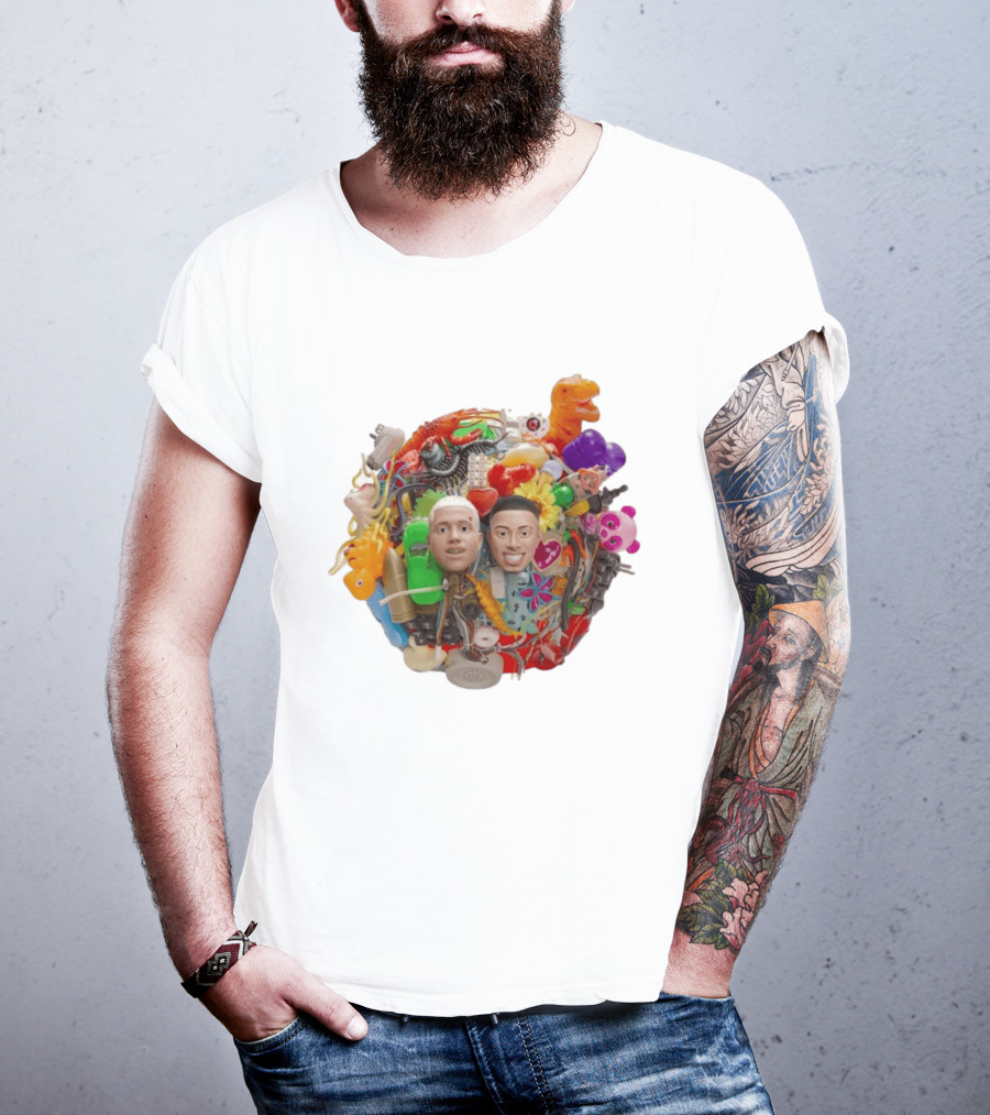 Camiseta Colapso Global TETO WIU Eclectic Toy Collage T-Shirt