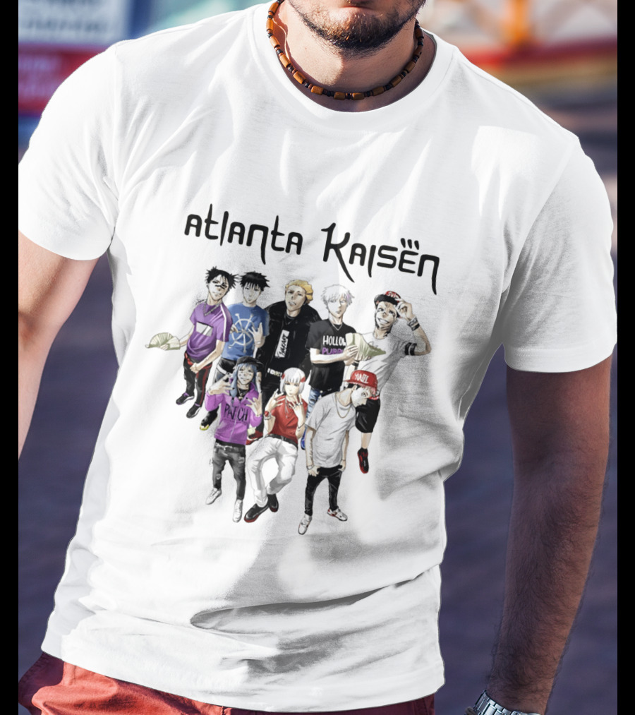 Atlanta Kaisën Jujutsu Kaisen Anime Characters Fan T-Shirt