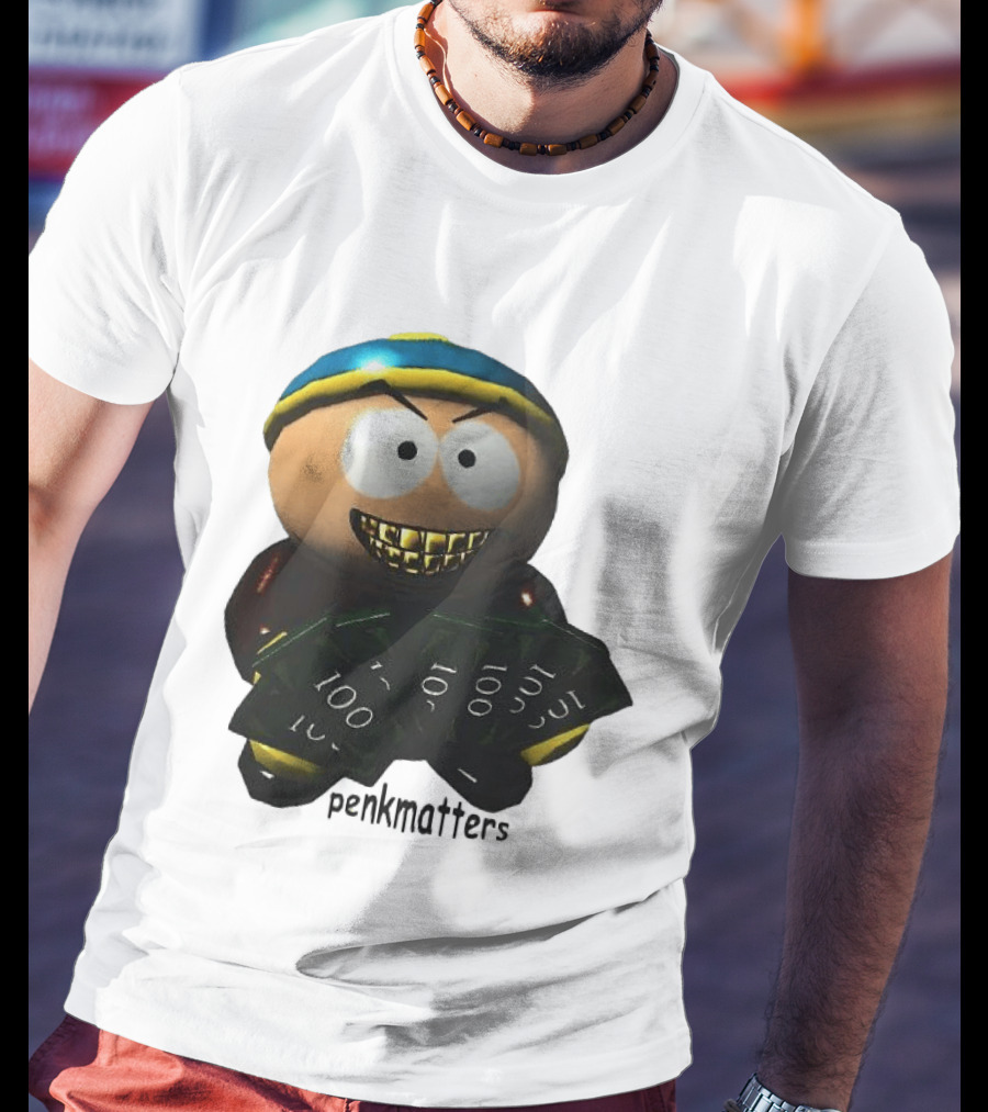Eric Cartman Penkmatters Money Grinning South Park T-Shirt