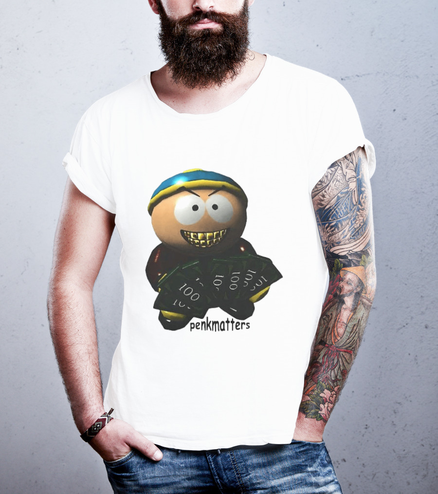 Eric Cartman Penkmatters Money Grinning South Park T-Shirt