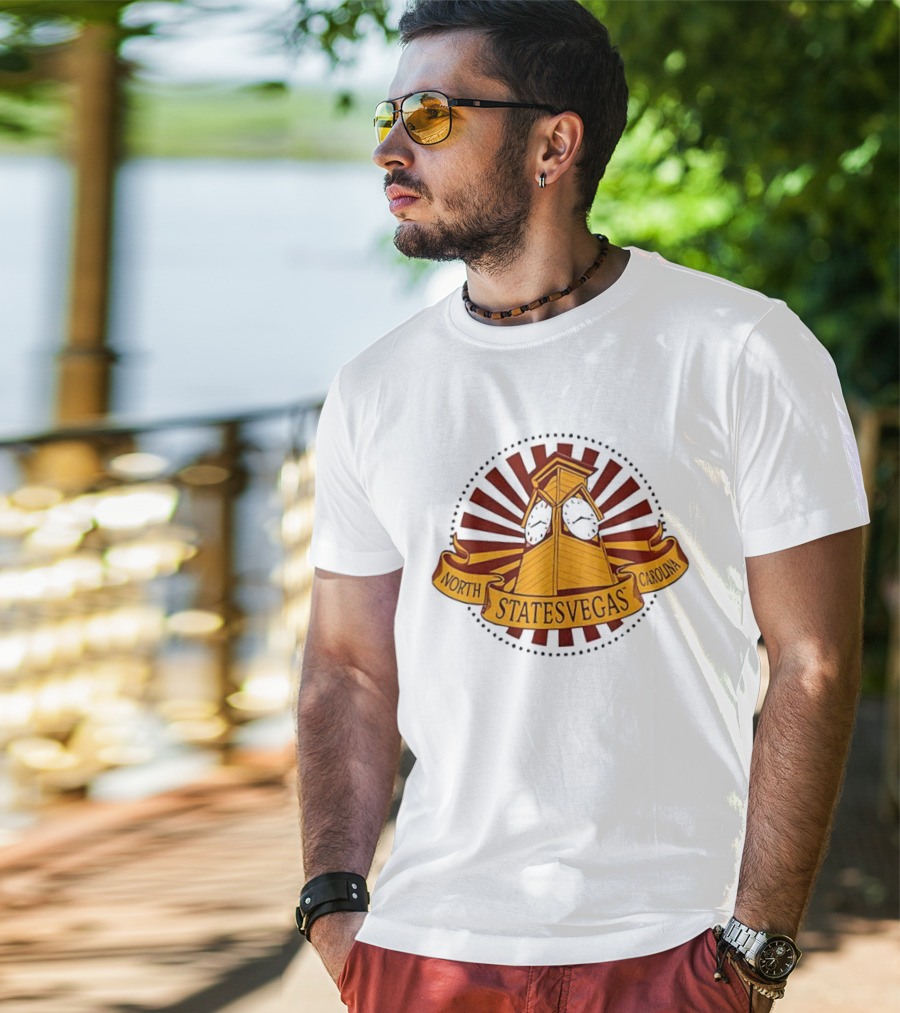 Statesvegas North Carolina Tower T-Shirt