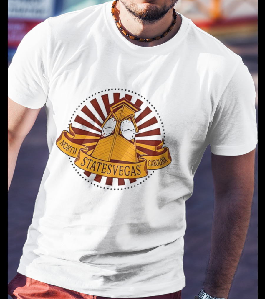 Statesvegas North Carolina Tower T-Shirt