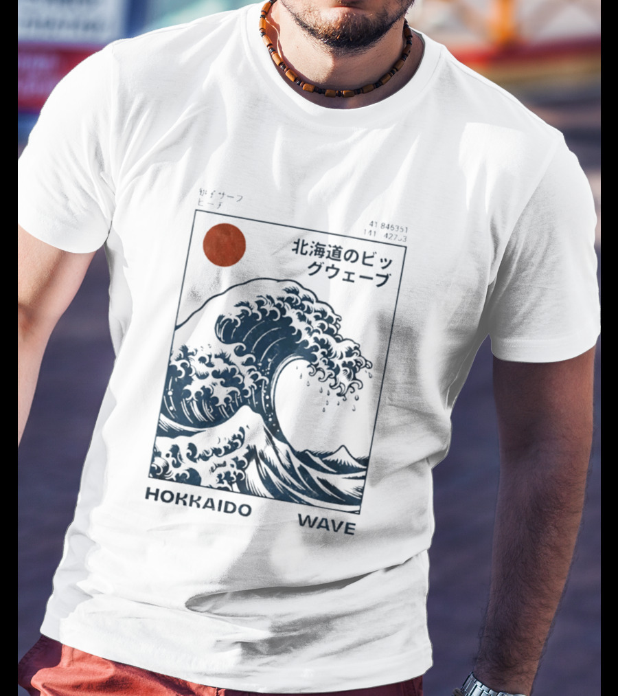 Hokkaido Wave Japan T-Shirt