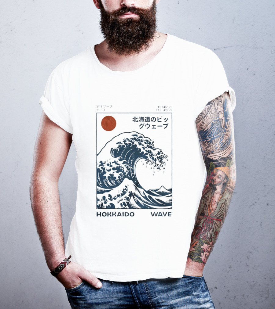Hokkaido Wave Japan T-Shirt