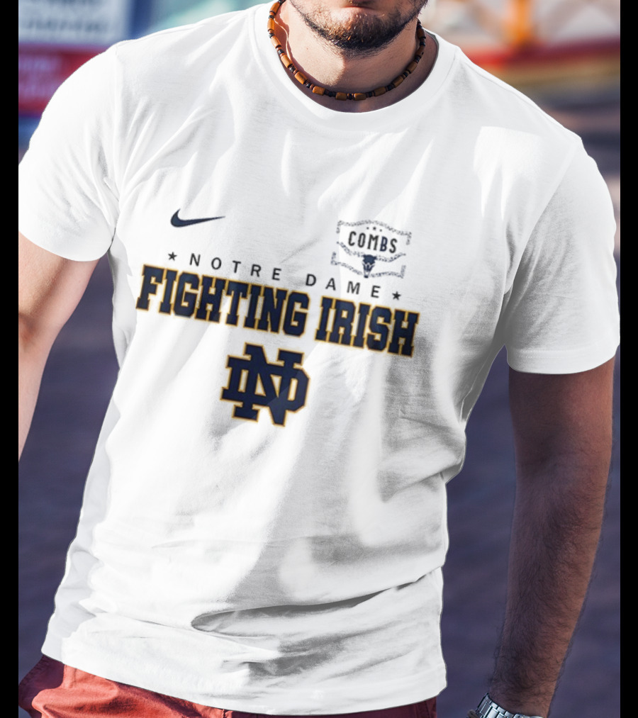 Nike Notre Dame Fighting Irish ND Luke Combs Collaboration T-Shirt