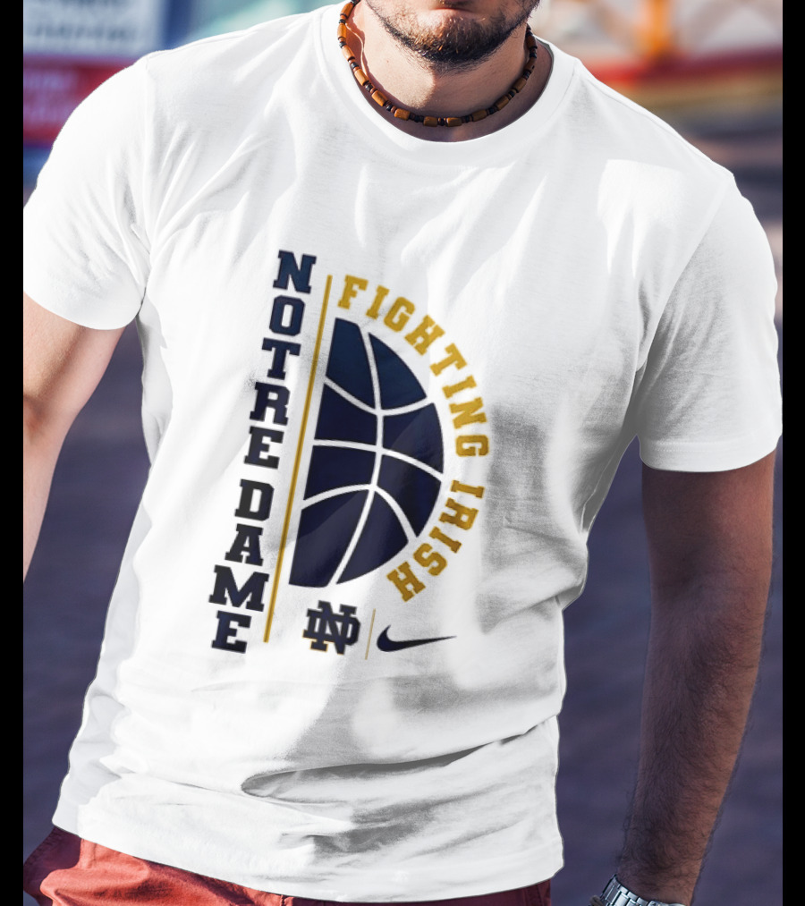 Notre Dame Fighting Irish Basketball Nike Collaboration Go Irish T-Shirt