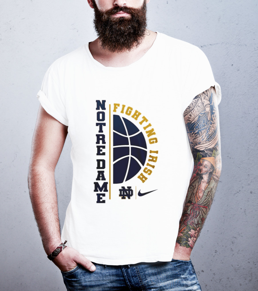 Notre Dame Fighting Irish Basketball Nike Collaboration Go Irish T-Shirt