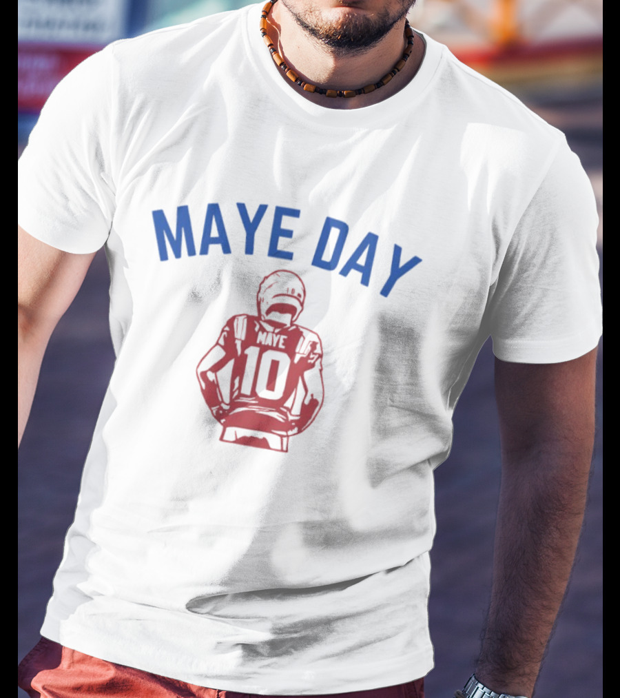 Maye Day Football Number 10 Player T-Shirt