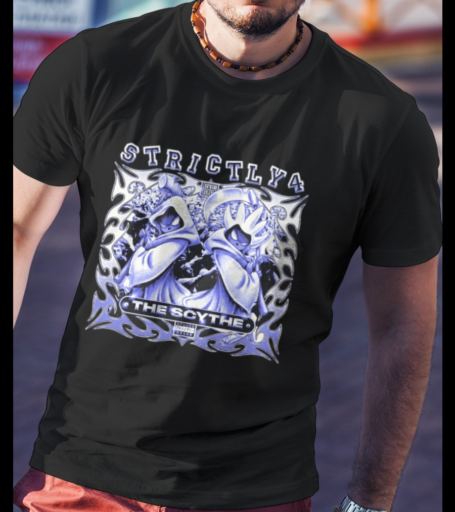 Strictly 4 The Scythe Denzel Curry Album Cover Ravens Banner T-Shirt