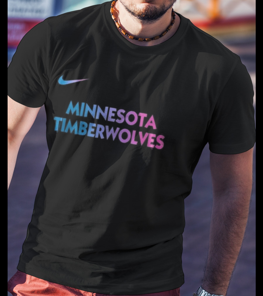 Nike Minnesota Timberwolves Cyberpunk T-Shirt
