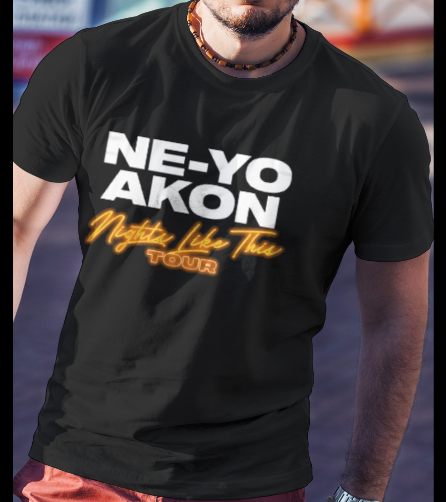 Ne Yo Akon Nights Like This Tour 2026 T-Shirt